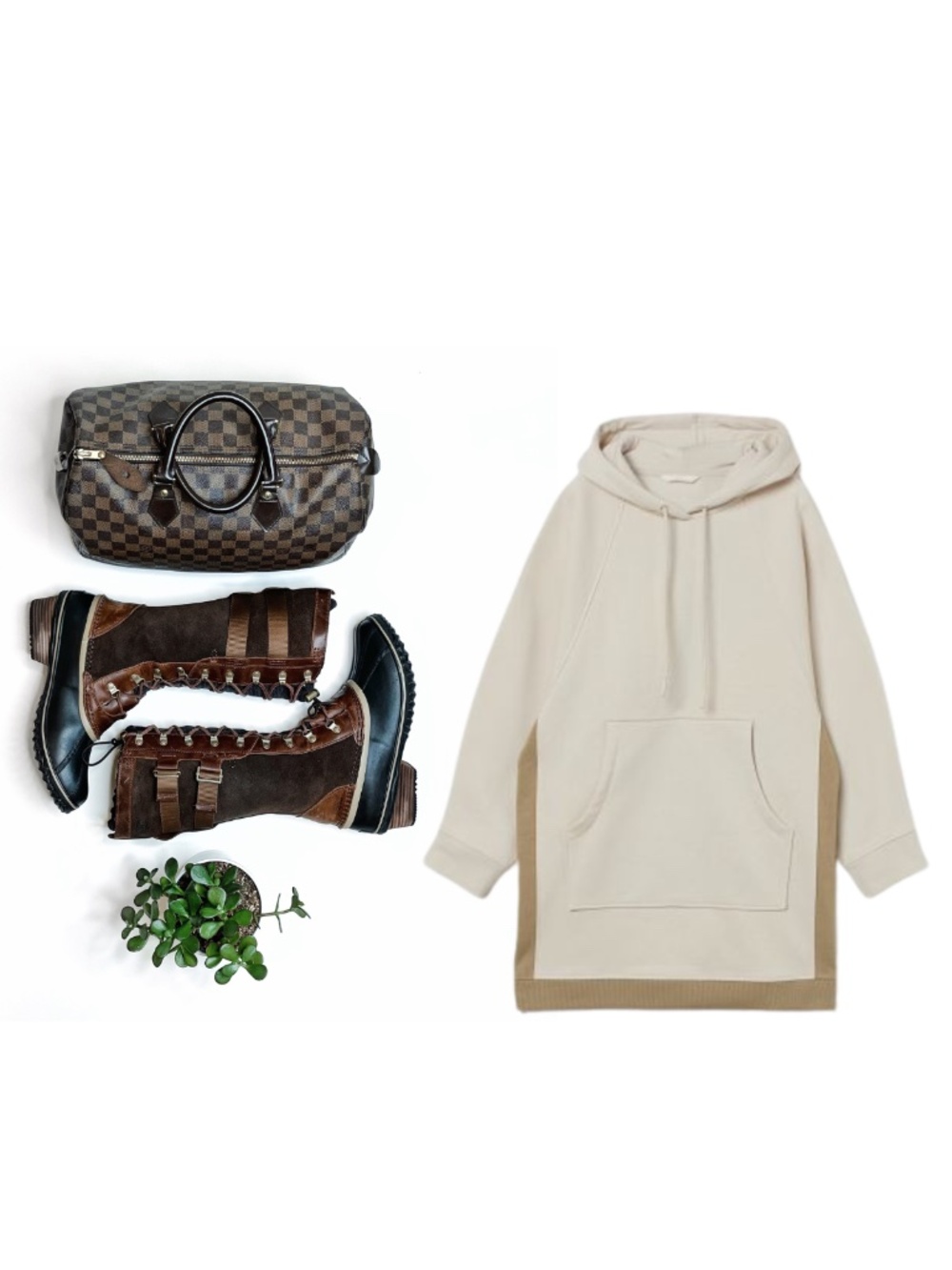NWT H&M Conscious Collection Oversized Hoodie - Rare - Sold Out - Picture 5 of 8
